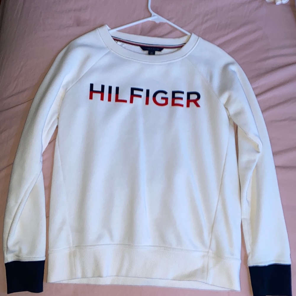 Tommy Hilfiger Women’s Crewneck Sweatshirt Small White